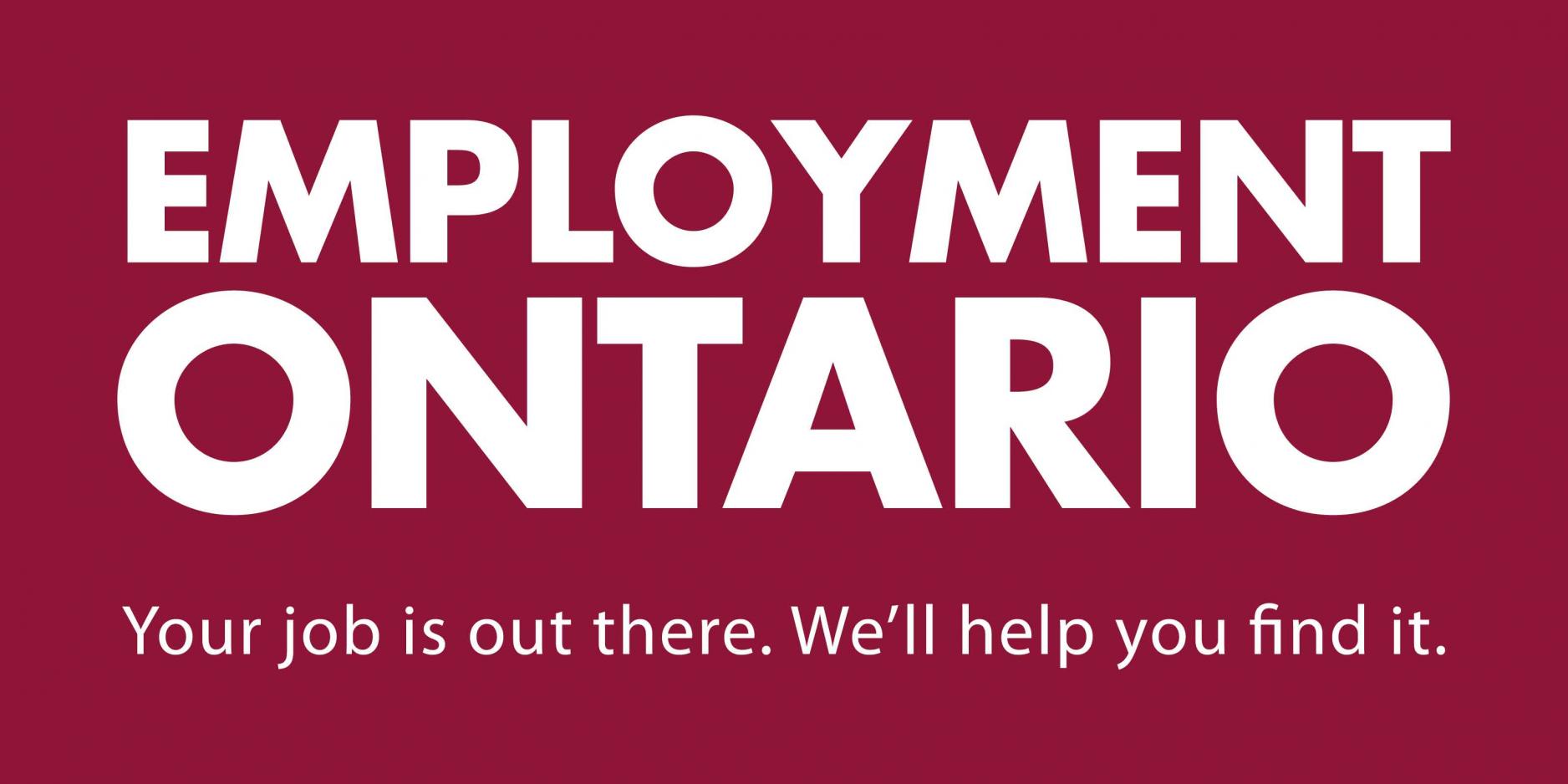 Employment Ontario (Office Signage) Employment Ontario (Office Signage)